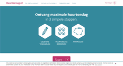 Desktop Screenshot of huurtoeslag.nl